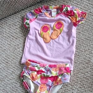 Girls two piece swimsuit